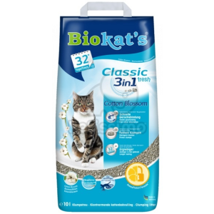 Biokat's Biokat's Classic Fresh 3in1 Cotton Blossom alom 10 l