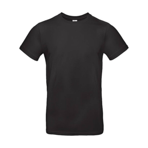 B and C Férfi rövid ujjú póló B&amp;C #E190 T-Shirt -2XL, Fekete