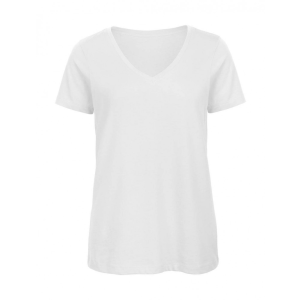 B and C Női rövid ujjú organikus felső B and C Organic Inspire V /women T-Shirt L, Fehér