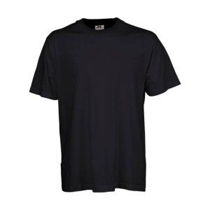 Tee Jays Férfi rövid ujjú póló Tee Jays Basic Tee -4XL, Fekete