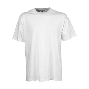 Tee Jays Férfi rövid ujjú póló Tee Jays Basic Tee -3XL, Fehér