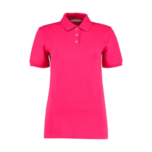 Kustom Kit Női galléros póló rövid ujjú Kustom Kit Ladies&#039; Kate Poloshirt - M (12), Málna