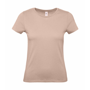 B and C Csomag akciós póló (minimum 5 db) Női rövid ujjú póló B&amp;C #E150 /women T-Shirt -XL, Millenáris rózsaszín