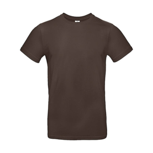 B and C Férfi rövid ujjú póló B&amp;C #E190 T-Shirt -XL, Barna