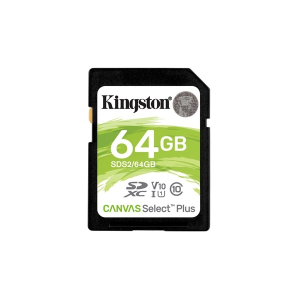 Kingston Canvas Select Plus 64GB SDXC Class 10 UHS-I U1 memóriakártya