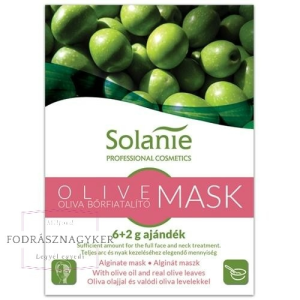 Solanie Alginát Oliva bőrfiatalító maszk 6+2g