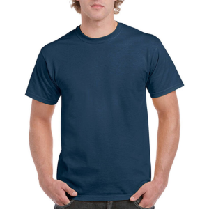  Csomag akciós póló (minimum 3 db) Uniszex póló Rövid ujjú Gildan Ultra Cotton Adult T-Shirt - L, Szürkület kék (blue dusk)
