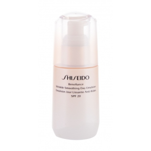 Shiseido Benefiance Wrinkle Smoothing Day Emulsion SPF20 nappali arckrém 75 ml nőknek