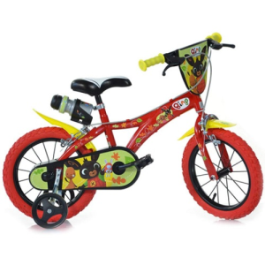 Dino Bikes Bing piros kerékpár 14-es méretben