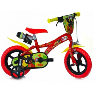 Dino Bikes Bing piros kerékpár 12-es méretben