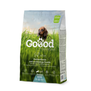 Goood Goood Junior Mini Freilandlamm & Nachhaltige Forelle - bárányos és pisztrángos száraz táp 1,8 kg