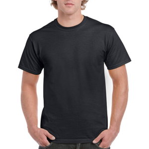 GILDAN Csomag akciós póló (minimum 3 db) Uniszex póló Rövid ujjú Gildan Ultra Cotton Adult T-Shirt - L, Fekete