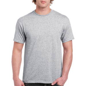GILDAN Csomag akciós póló (minimum 3 db) Uniszex póló Rövid ujjú Gildan Ultra Cotton Adult T-Shirt - L, Sportszürke