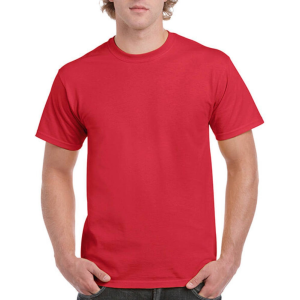 GILDAN Csomag akciós póló (minimum 3 db) Uniszex póló Rövid ujjú Gildan Ultra Cotton Adult T-Shirt - L, Piros