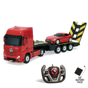 Mondo Toys RC Mercedes Actros kamion és Mercedes AMG GT sportkocsi távirányítós szett 1/24 - Mondo Motors