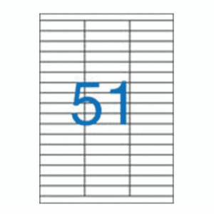 VICTORIA Etikett, univerzális, 70×;16,9 mm, VICTORIA, 5100 etikett/csomag