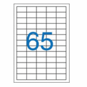 VICTORIA Etikett, univerzális, 38×;21,2 mm, VICTORIA, 6500 etikett/csomag