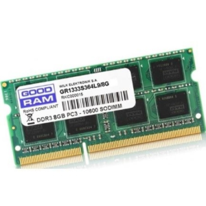 Goodram 8GB 1333MHz DDR3 notebook RAM GoodRAM CL9 (GR1333S364L9/8G)