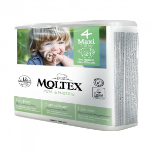 Moltex Pure&amp;Nature öko pelenka, Maxi 4, 7-18 kg, 29 db