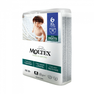 Moltex Pure&amp;Nature öko bugyipelenka, XL 6, 14 kg+, 18 db