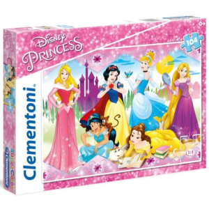 Clementoni 104 db-os SuperColor puzzle - Disney Hercegnők