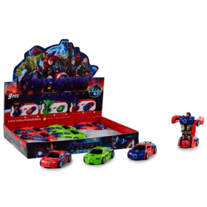 Magic Toys Bosszúállók átalakítható autó fénnyel többféle változatban