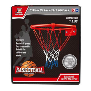 Magic Toys Fém kosárlabda palánk szett labdával, hálóval és kiegészítőkkel