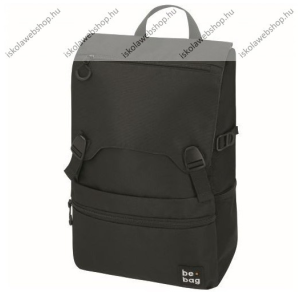 Herlitz Be.bag iskolai hátizsák, Smart - Black/Fekete (25 liter)