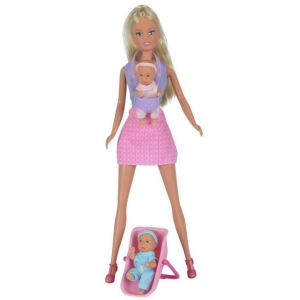 Simba Toys Steffi Love - Babysitter baba gyerekekkel (105730211)