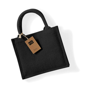 Westford Mill Speciális táska Westford Mill Jute Mini Gift Bag - Egy méret, Fekete/fekete