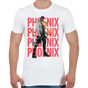 PRINTFASHION Valorant Phoenix - Férfi póló - Fehér