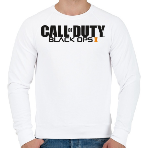PRINTFASHION Call of Duty: Black Ops 2 - Férfi pulóver - Fehér