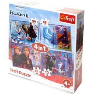 Trefl Jégvarázs 2: Utazás az ismeretlenbe 4 az 1-ben puzzle - Trefl