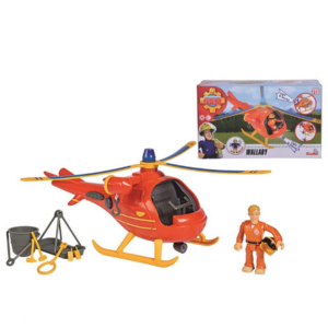 Simba Toys Sam a tűzoltó: Wallaby helikopter játékszett figurával - Simba Toys
