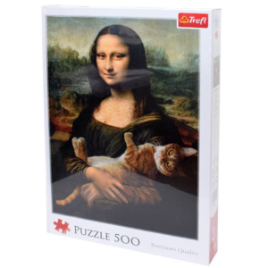 Trefl Mona Lisa és a doromboló macska 500 db-os puzzle - Trefl