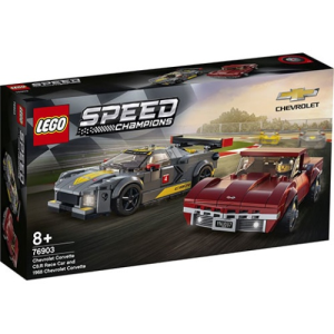 LEGO Speed Champions Chevrolet Corvette C8.R Race Car és 1968 Chevrolet Corvette (76903)