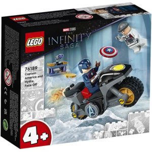 LEGO Marvel Avengers 4+ Amerika Kapitány és Hydra szemtől szemben (76189)