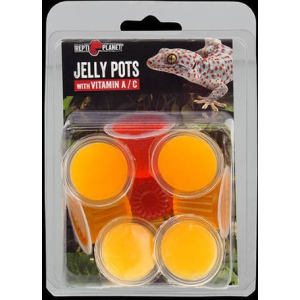 Repti Planet Jelly Pots Fruit - Kiegészítő takarmány hüllők és gerinctelenek részére 8 db