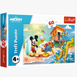 Trefl Mickey és barátai a parton 60db-os puzzle -Trefl