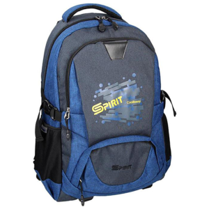 Spirit : Crew kék és szürke lekerekített iskolatáska, hátizsák