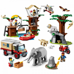 LEGO City - Vadvilági mentőtábor (60307)
