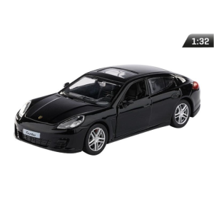 Welly Makett autó 1:43 RMZ Porsche Panamera Turbo, fekete