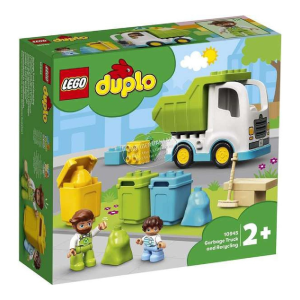 LEGO DUPLO Szemeteskocsi és újrahasznosítás 10945