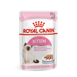 Royal Canin Royal Canin Kitten Loaf - kölyök macska pépes nedves táp 12 x 85 g