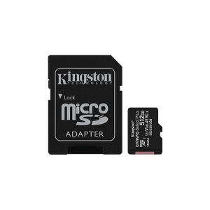 Kingston Canvas Select Plus microSDXC 512GB (Class 10), UHS-I memóriakártya adapterrel (SDCS2/512GB)