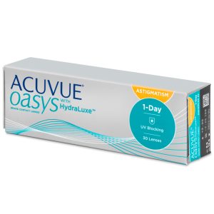 Johnson &amp; Johnson Acuvue Oasys 1-Day with HydraLuxe for Astigmatism (30 db lencse)