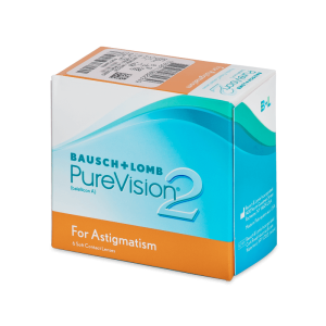 "Bausch&amp;Lomb" PureVision 2 for Astigmatism (6 db lencse)