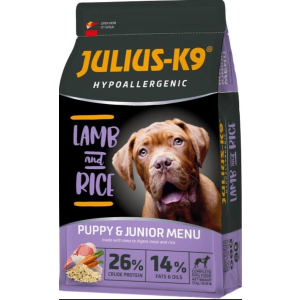 Julius-K9 Hypoallergenic Puppy & Junior Lamb & Rice 3kg