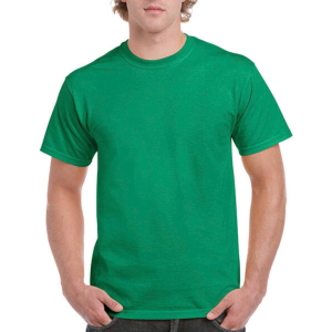 GILDAN Csomag akciós póló (minimum 3 db) Uniszex póló Rövid ujjú Gildan Ultra Cotton Adult T-Shirt - L, Kelly zöld