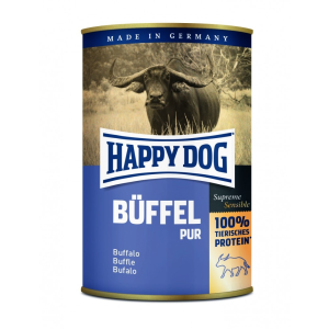 Happy Dog Büffel Pur - Bivalyos Kutyakonzerv - 12X400G